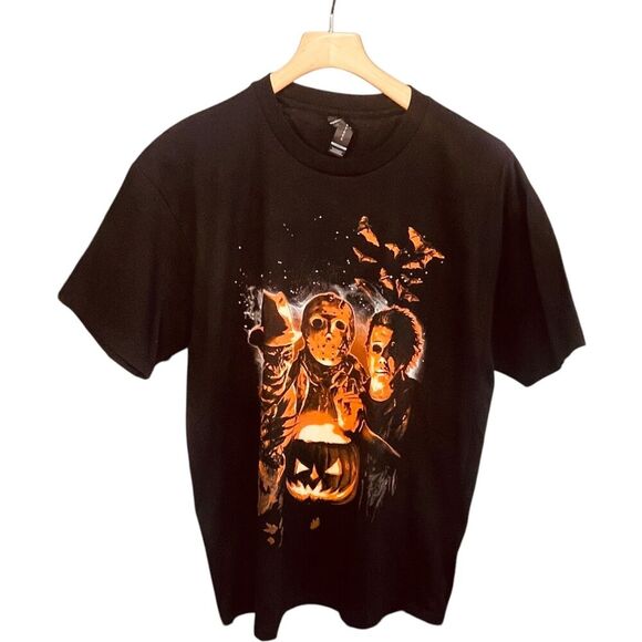 Elemental Playery Tee Halloween Fred Meyers Jason Short Sleeve Graphic T Shirt - Picture 1 of 9